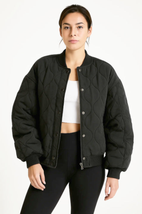 Oversized Bomberjacke für Damen – Lässig & Vielseitig