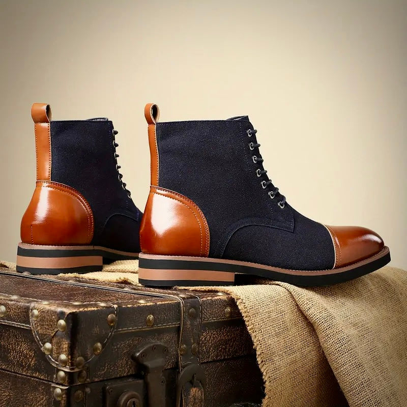 Oxford Herrenstiefel – Handgefertigte Lederstiefel in Schwarz oder Braun