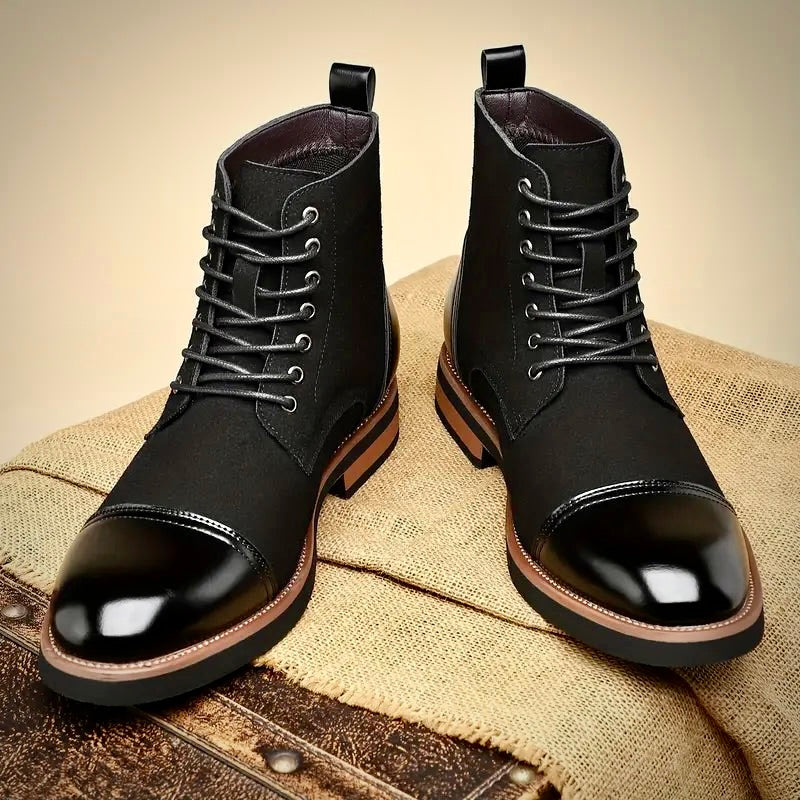 Oxford Herrenstiefel – Handgefertigte Lederstiefel in Schwarz oder Braun