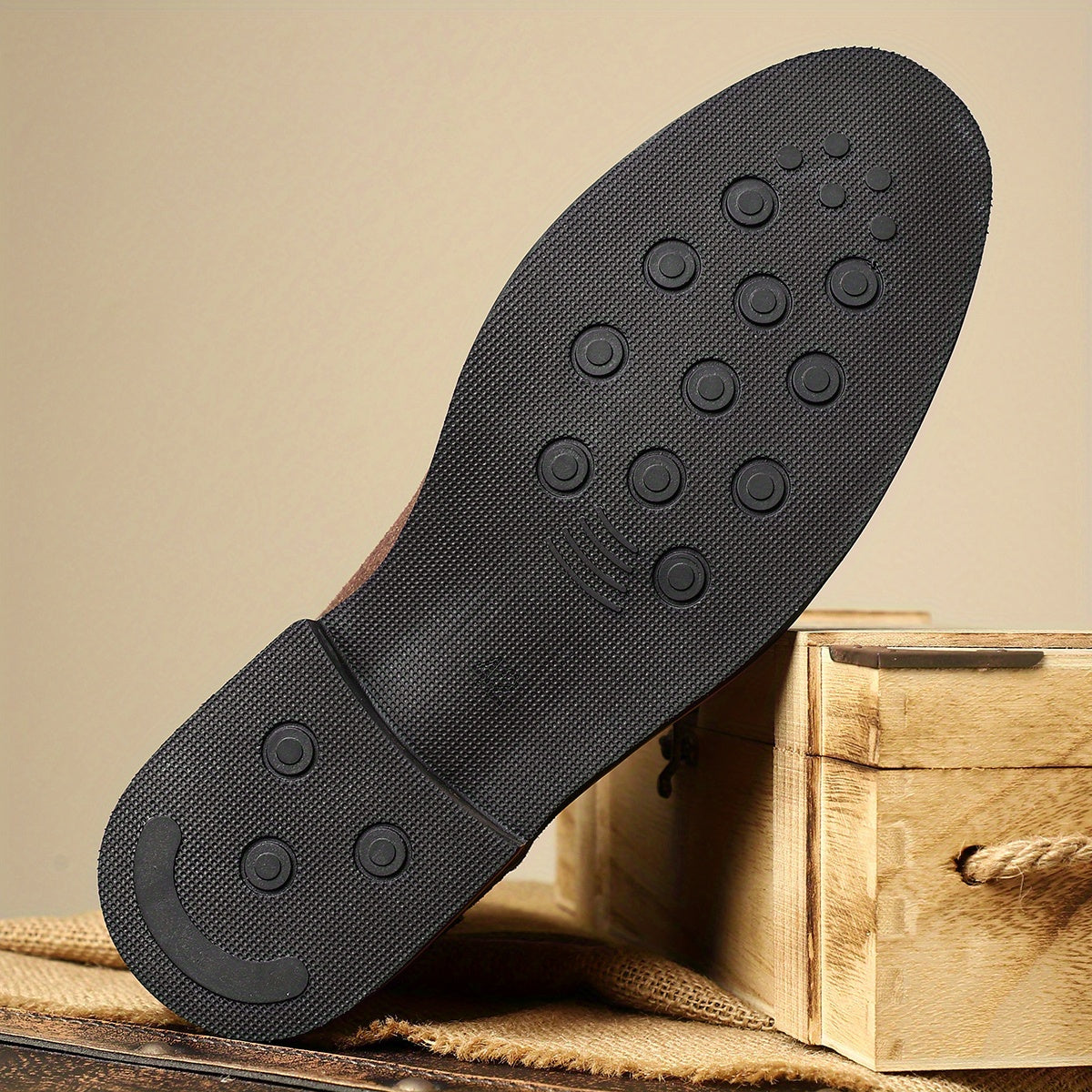 Oxford Lederstiefel für Herren – Handgefertigte Eleganz & Komfort