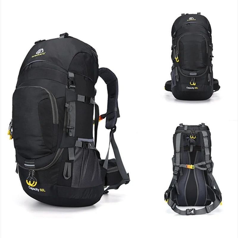 PeakRider – Wasserdichter Wanderrucksack – 60L für Damen und Herren