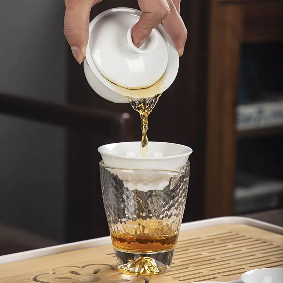 Porzellan Tee Set – Tragbares 13-teiliges Teeservice für Gongfu-Teezeremonien