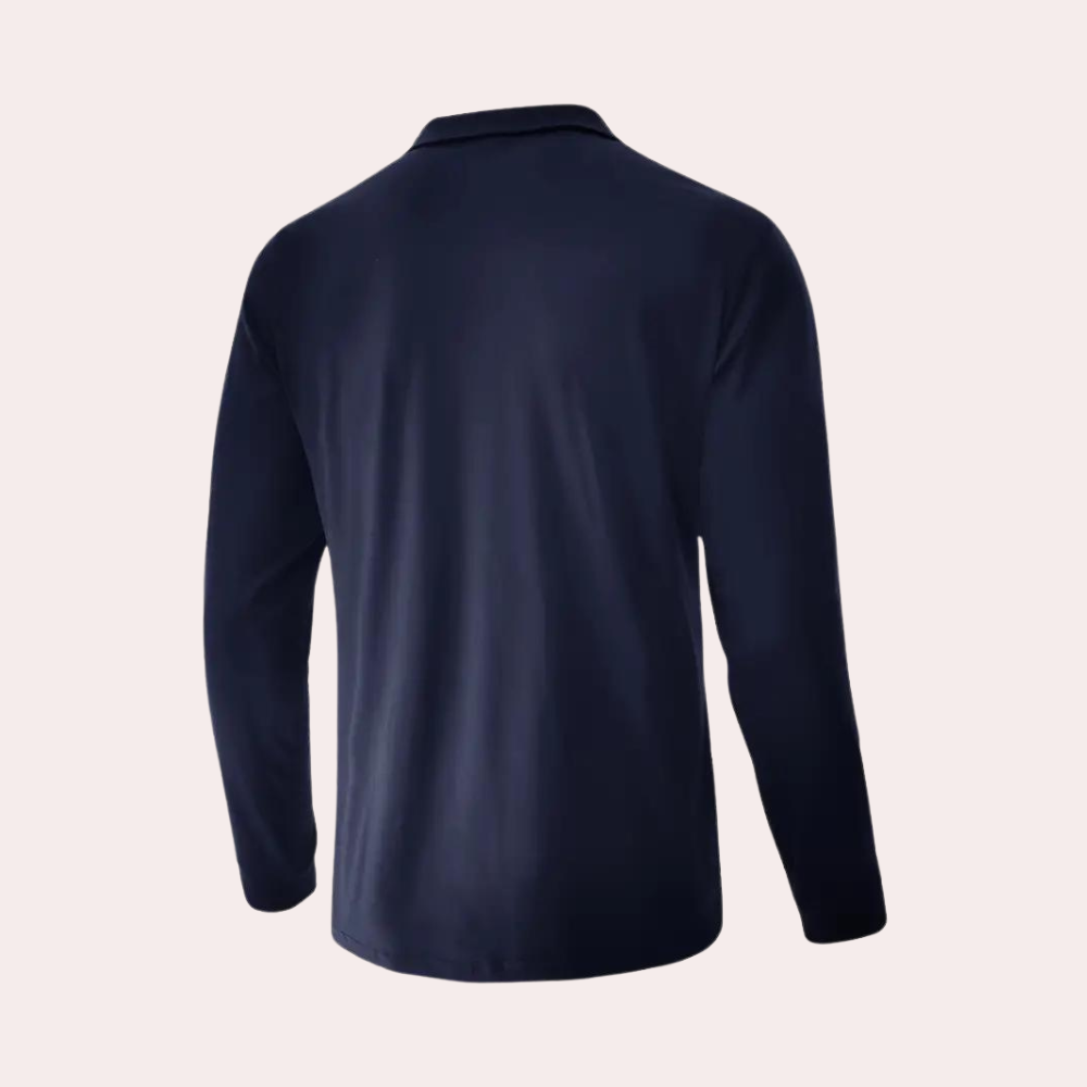 Premium Herren – Langarm Poloshirt – Komfortabel & Stilvoll
