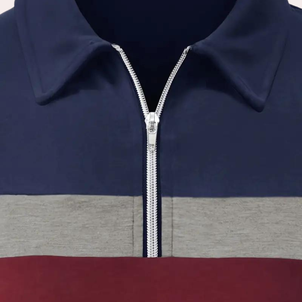 Premium Herren – Langarm Poloshirt – Komfortabel & Stilvoll
