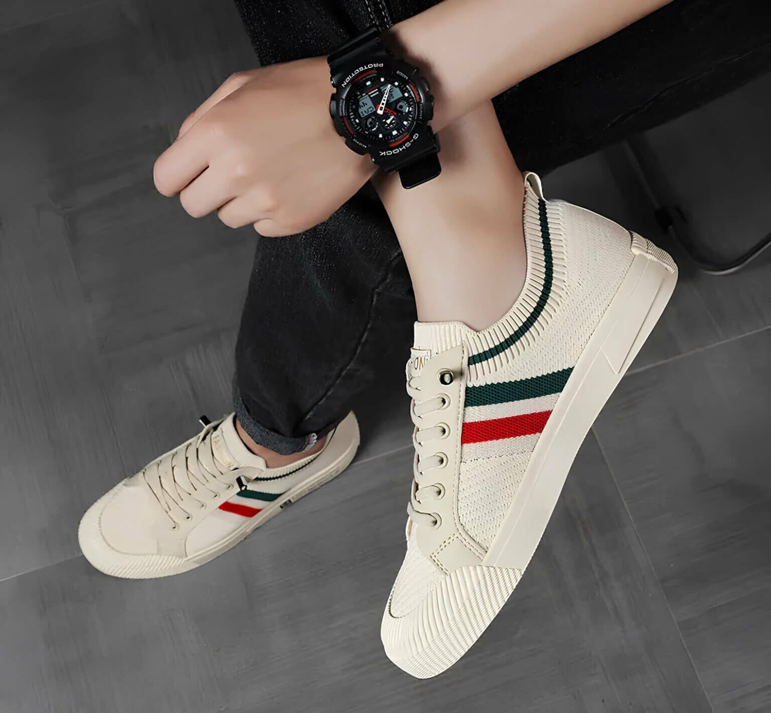 Premium – Herren Sneaker – Elegantes Design & Komfort
