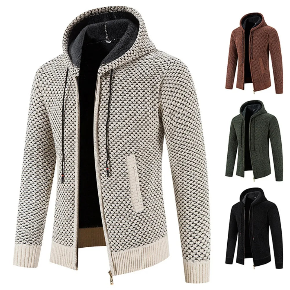 Premium – Herren Strickjacke – Kuschelig & Stilvoll