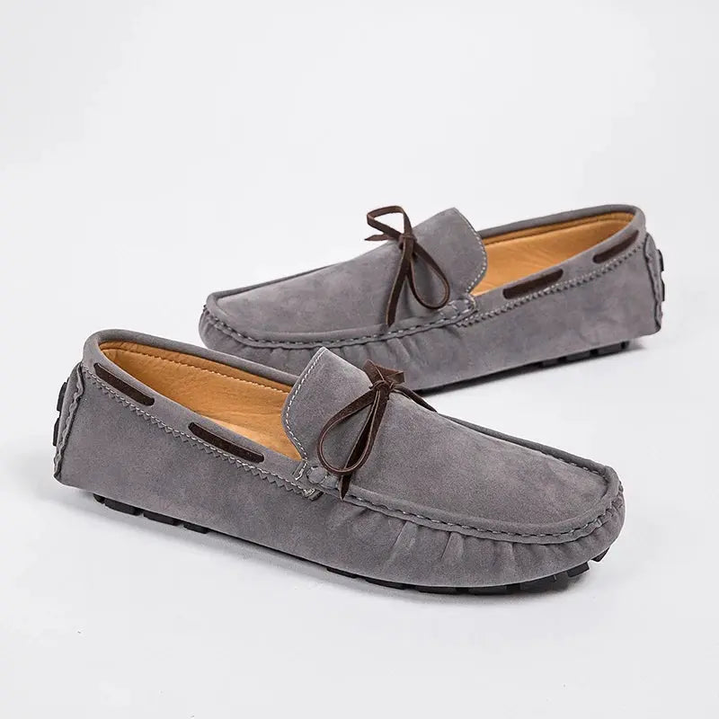 Premium-Leder – Schnürloafer für Herren – Elegant & Bequem