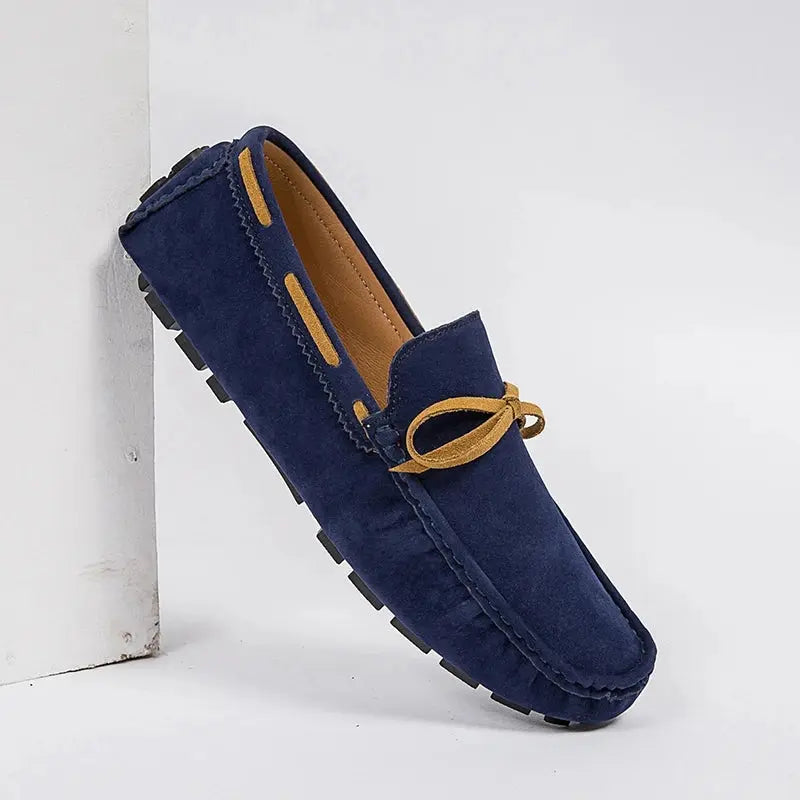 Premium-Leder – Schnürloafer für Herren – Elegant & Bequem