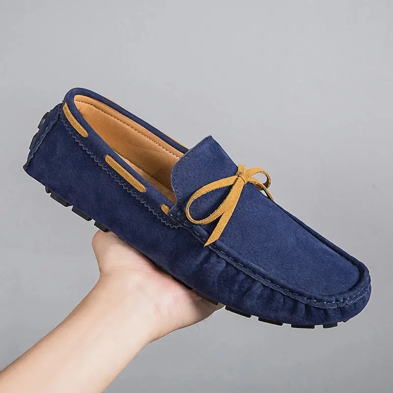 Premium-Leder – Schnürloafer für Herren – Elegant & Bequem