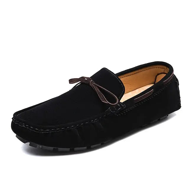 Premium-Leder – Schnürloafer für Herren – Elegant & Bequem