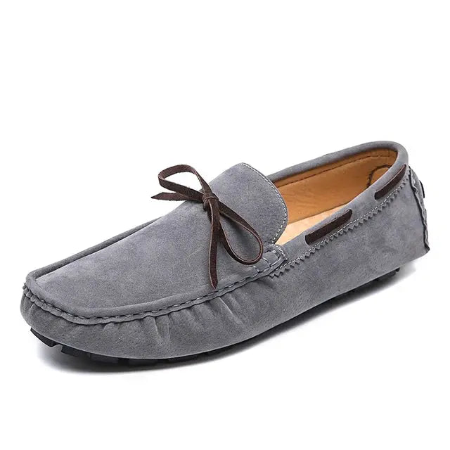 Premium-Leder – Schnürloafer für Herren – Elegant & Bequem