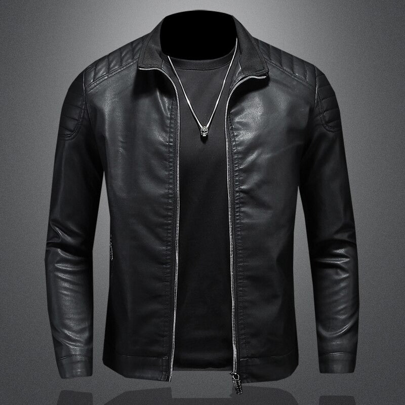 Premium Lederjacke für Herren – Stilvoll & Vielseitig