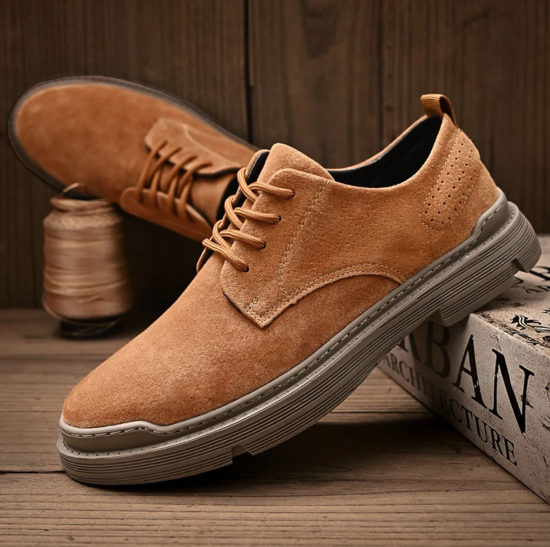Premium Wildlederschuhe – Herren Schuhe – Elegantes Design & Hoher Komfort