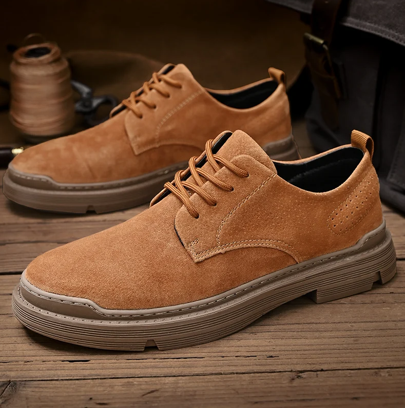 Premium Wildlederschuhe – Herren Schuhe – Elegantes Design & Hoher Komfort