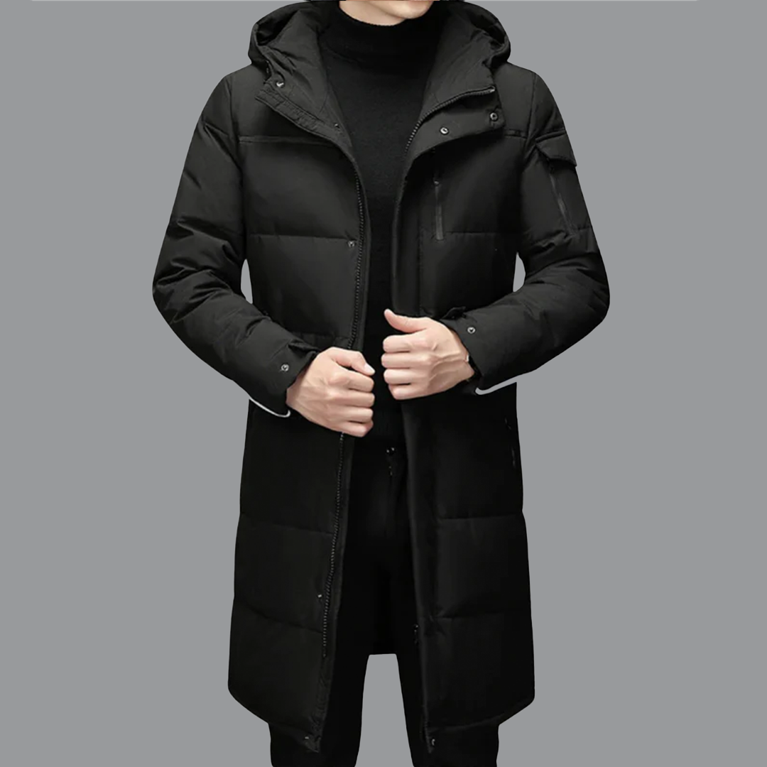 Premium Herren Daunenmantel – Extrem Warm & Wasserdicht – Moderner Stil für Wintertage 0