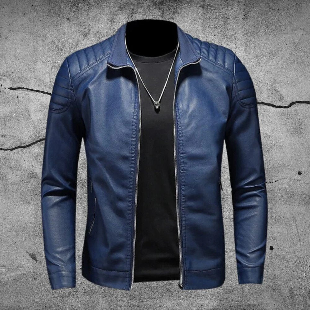 Premium Lederjacke für Herren – Stilvoll & Vielseitig 0