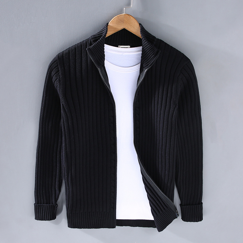 Premium – Strickjacke für Herren – Elegante Baumwollqualität 0