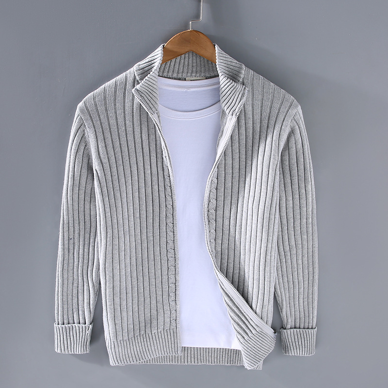 Premium – Strickjacke für Herren – Elegante Baumwollqualität 1