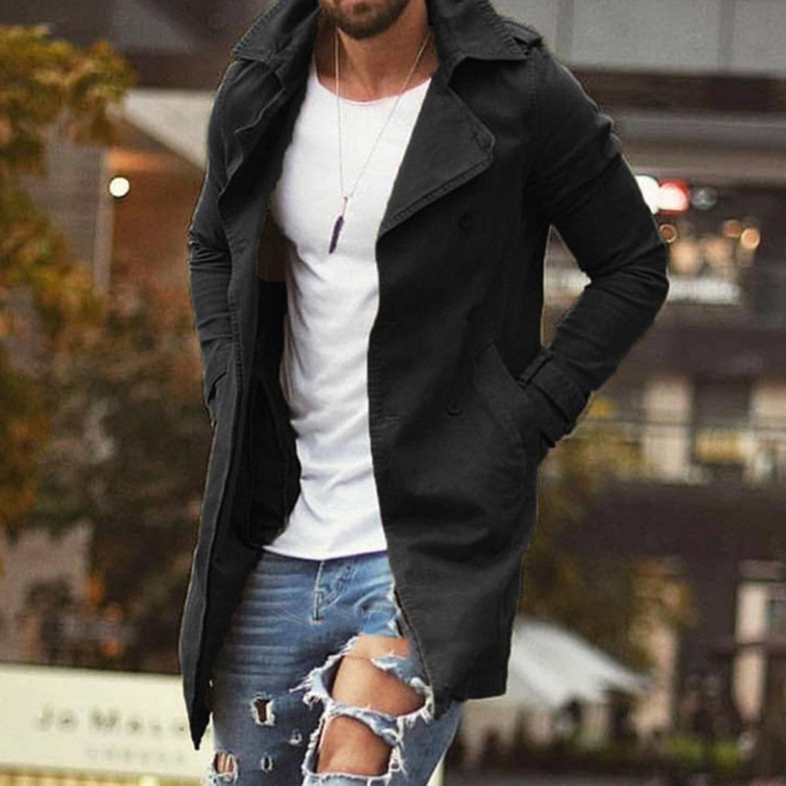 Raymond – Herbstmantel für Herren – Stilvoll & Warm