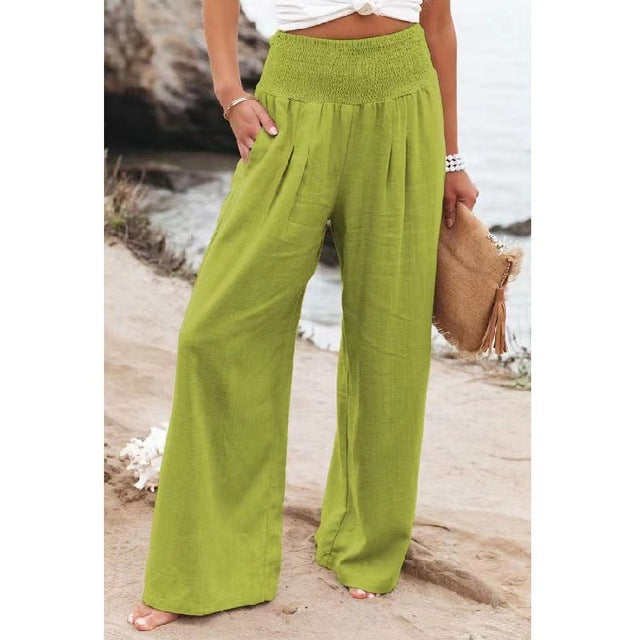 Rina – Leinenhose Damen – Hochwertig, Hochgeschnitten & Vielseitig