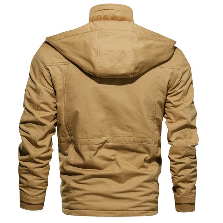 Robuste Herrenjacke – Winddicht & Warm – Ideal für Kälte und Outdoor-Aktivitäten 3