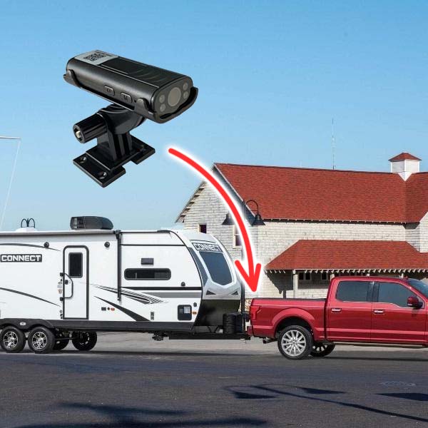 Rückfahrkamera – Wasserdicht & Weitwinkel – Einfache Installation für Wohnwagen und Autos