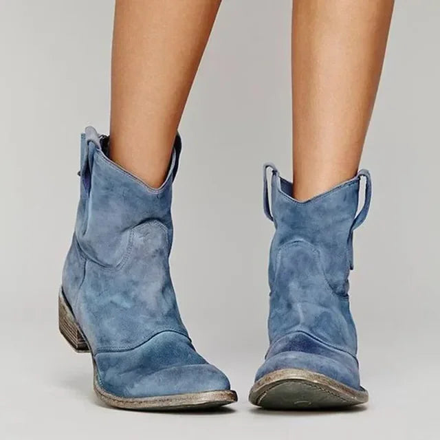 Sammy – Western Stiefeletten Für Damen – Vintage & Vielseitig