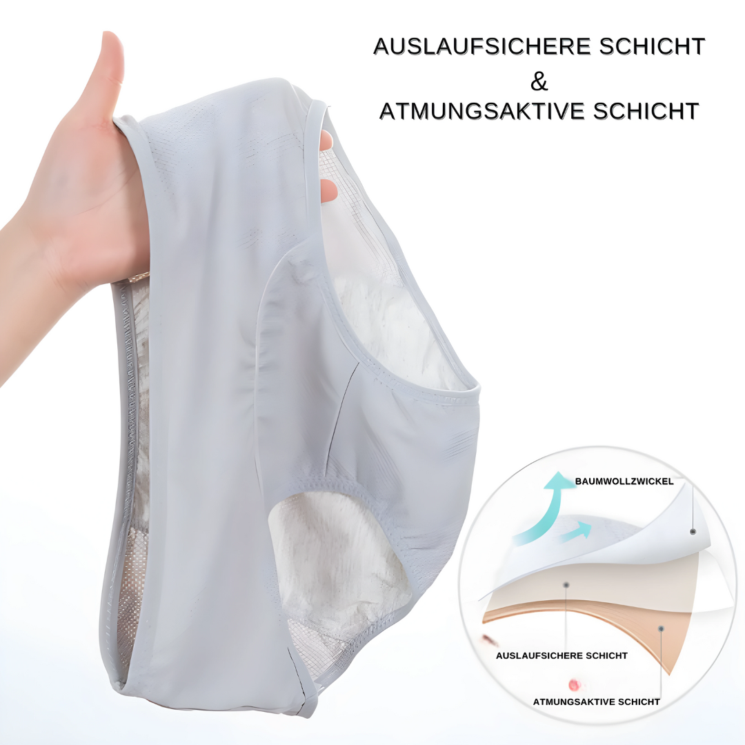 Sandsberg – Auslaufsichere Damenunterwäsche – Elegant & Komfortabel