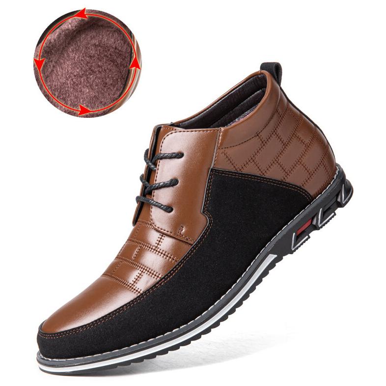 Schnürstiefeletten mit runder Zehenpartie für Herren – Stilvoll & Vielseitig