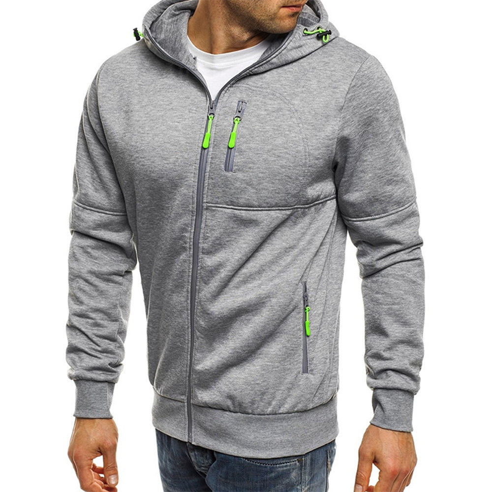 Schwarze Strickjacke Herren – Vielseitig & Komfortabel – Leichtes Material mit Taschen 2