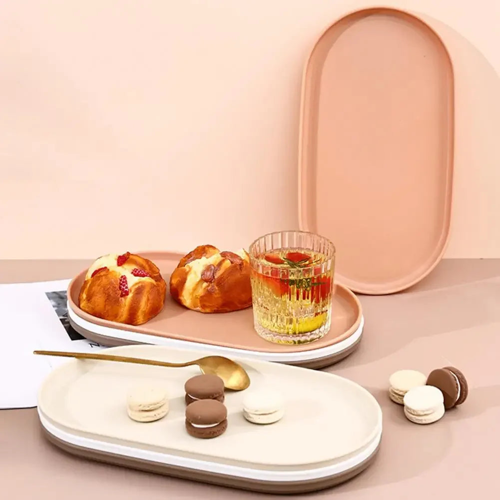 Servina – Ovale Servierplatte aus BPA-freiem Kunststoff