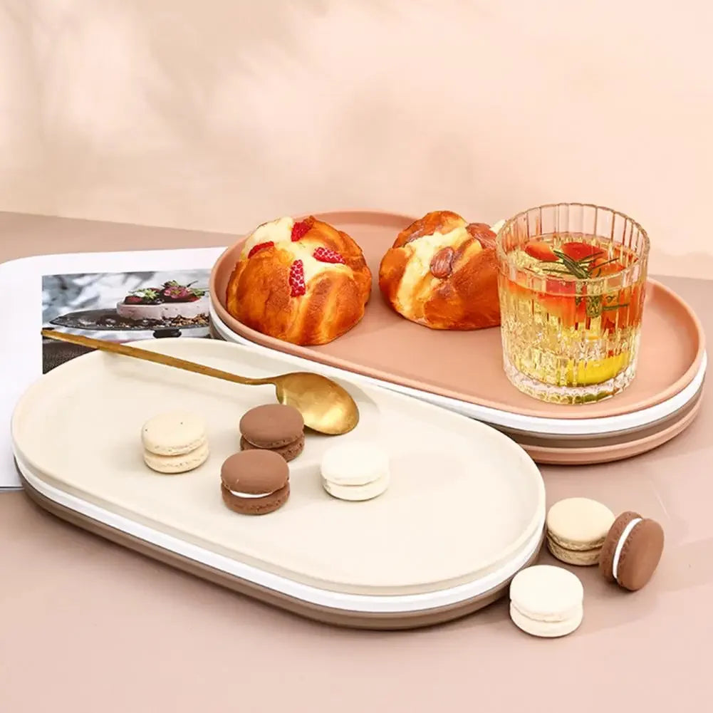 Servina – Ovale Servierplatte aus BPA-freiem Kunststoff