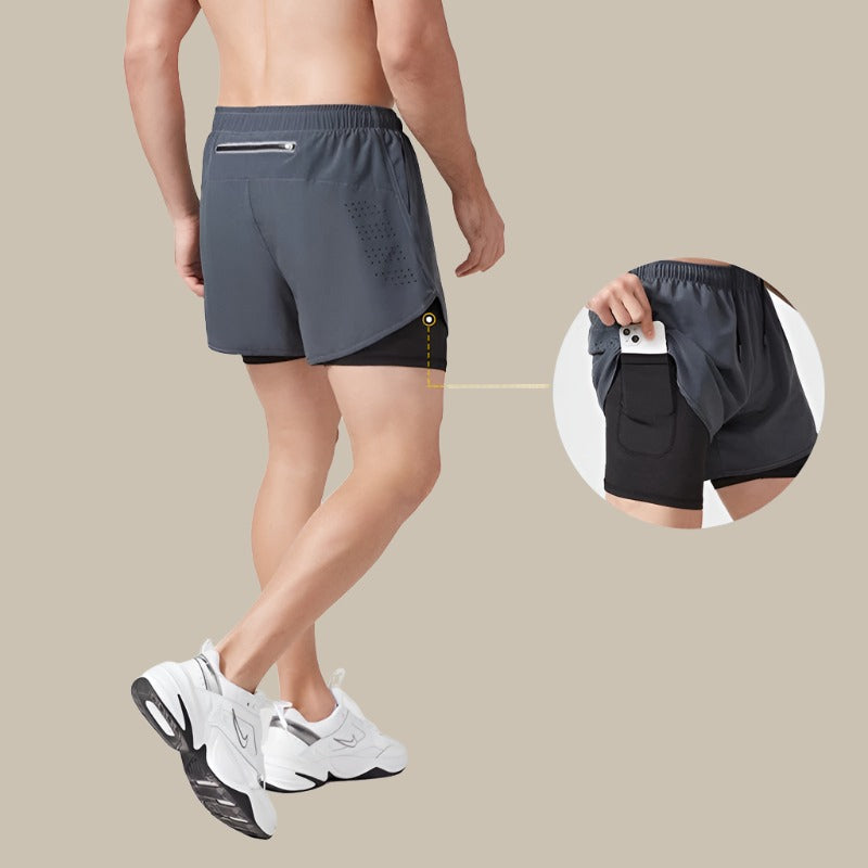 Sportivo – Herren Laufshorts – Schnelltrocknend & Atmungsaktiv 1