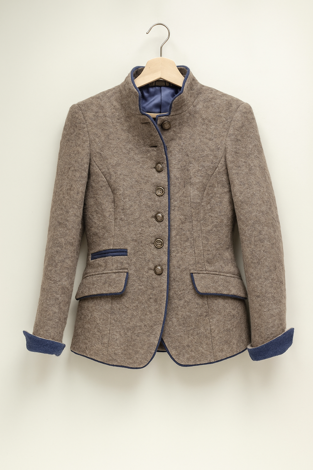 Stehkragen Blazer für Damen – Zeitlos & Stilvoll 1