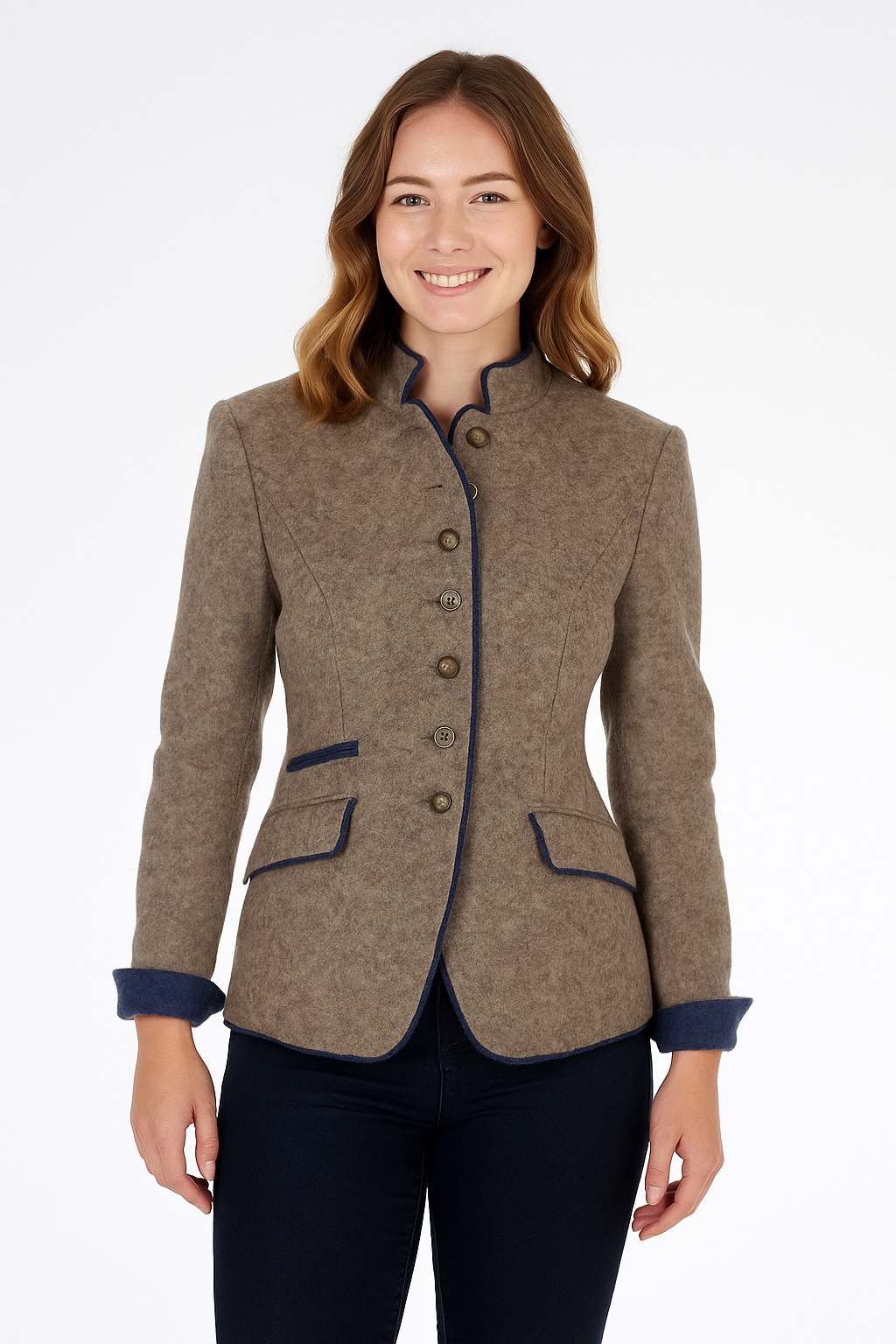 Stehkragen Blazer für Damen – Zeitlos & Stilvoll 2