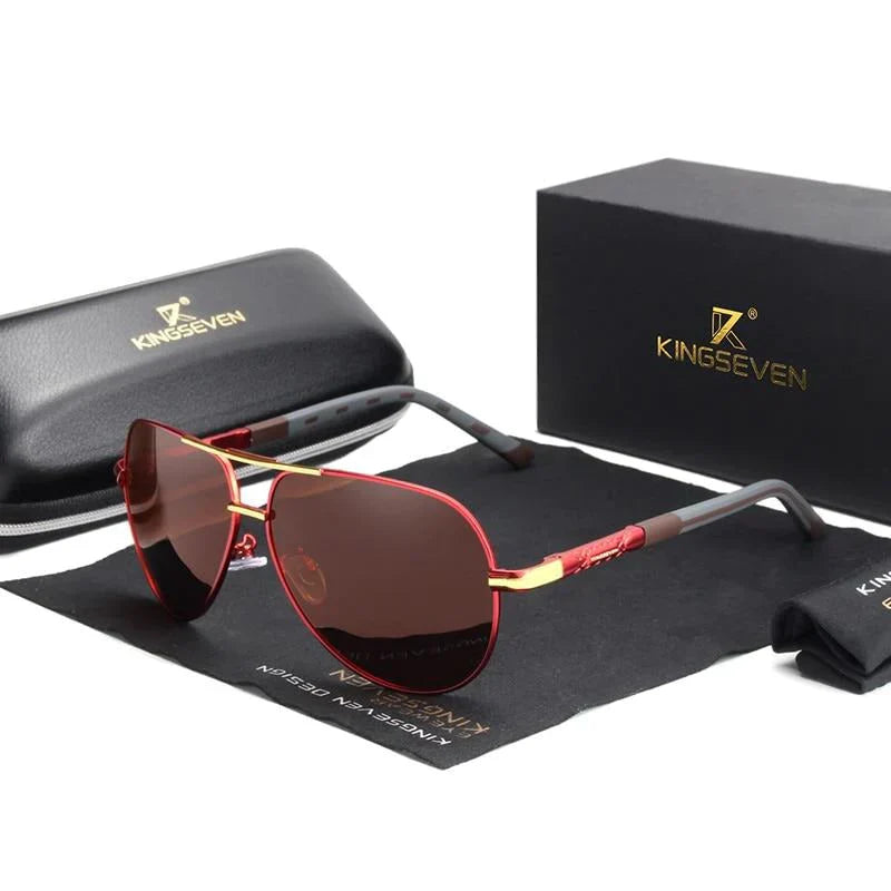 Stilvolle Herren-Sonnenbrille mit UV400 Schutz