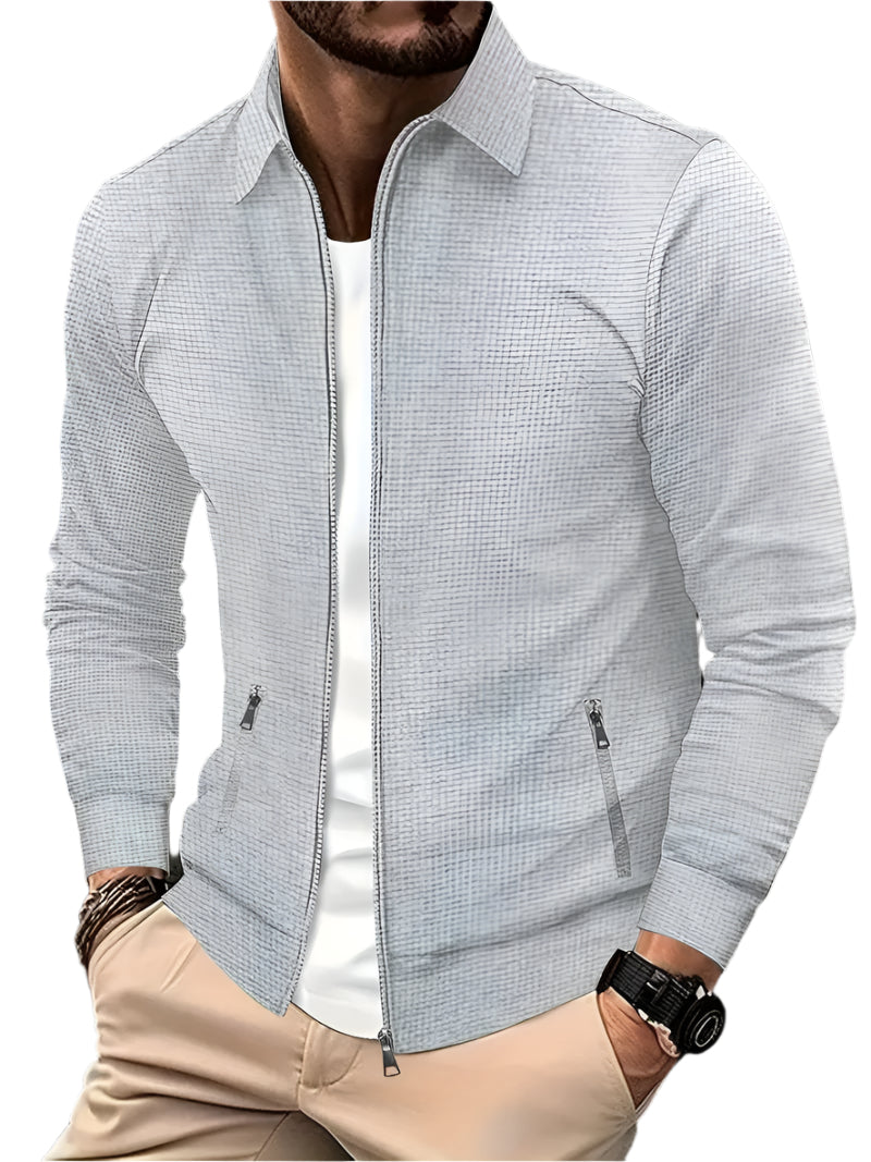 Stilvolle Herren Übergangsjacke – Praktischer Reißverschluss & Modernes Design 4