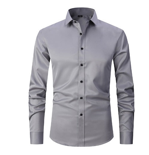 Stretch Hemd für Herren – Knitterfrei & Bequem 2