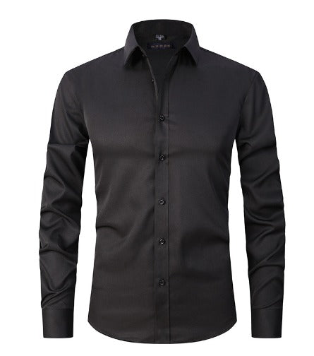 Stretch Hemd für Herren – Knitterfrei & Bequem 0