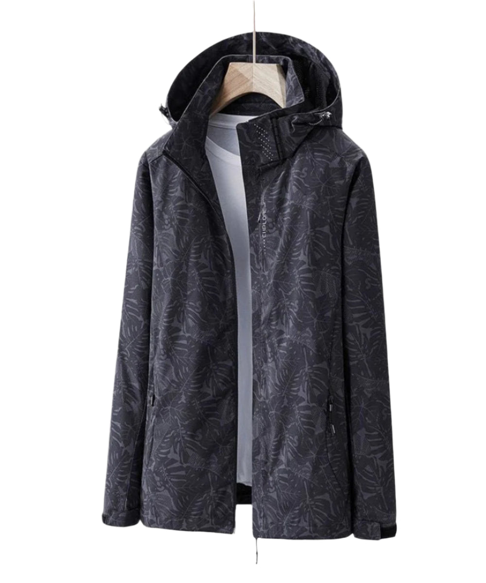 Stylische Regenjacke Damen – Wasserdicht & Atmungsaktiv mit Abnehmbarer Kapuze 1