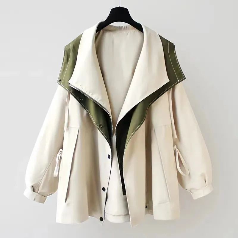 Stylische Regenjacke für Damen – Elegant & Wasserdicht