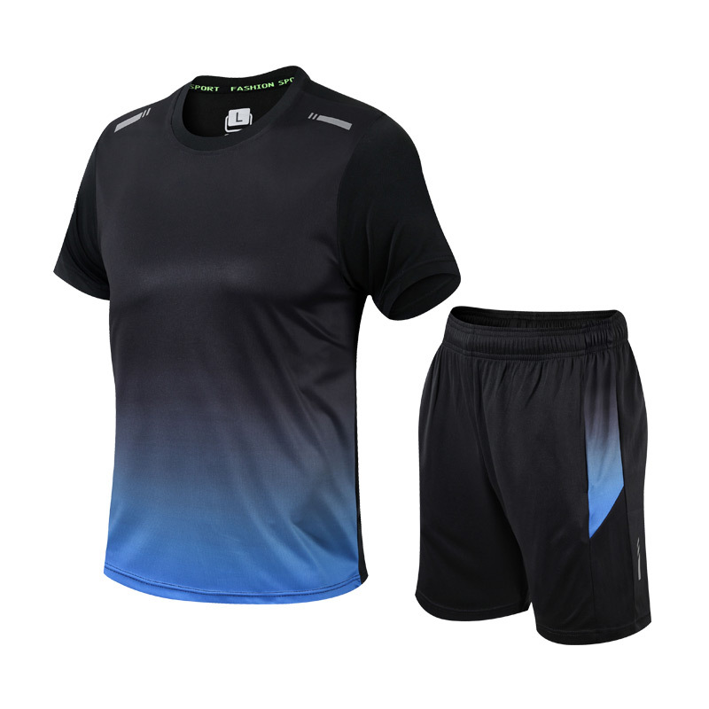 Stylisches Sportbekleidungsset für Damen – Bequem & Beweglich mit Farbverlauf 0