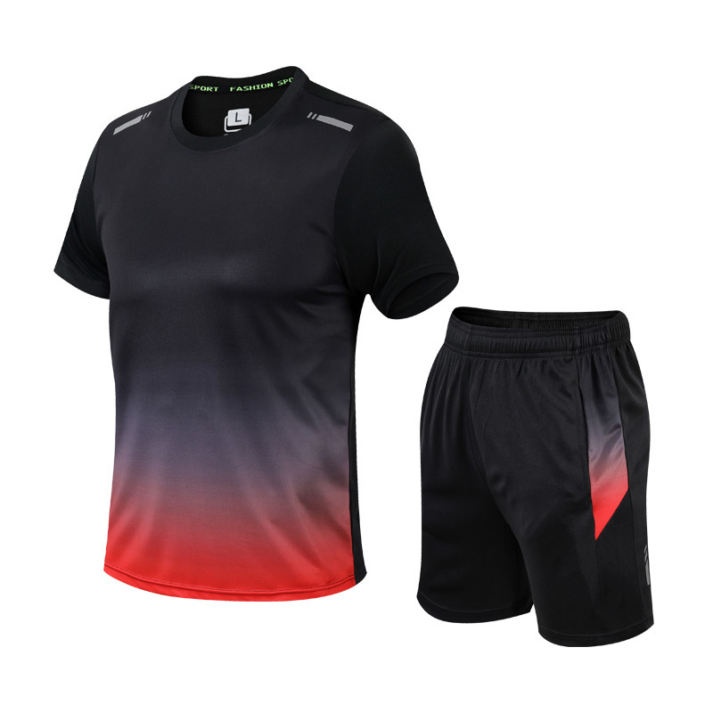 Stylisches Sportbekleidungsset für Damen – Bequem & Beweglich mit Farbverlauf 6