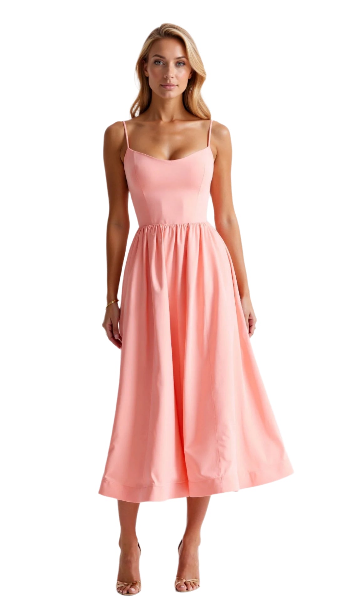 Tamara – Midikleid – Elegant Fließend für Sommerliche Anlässe