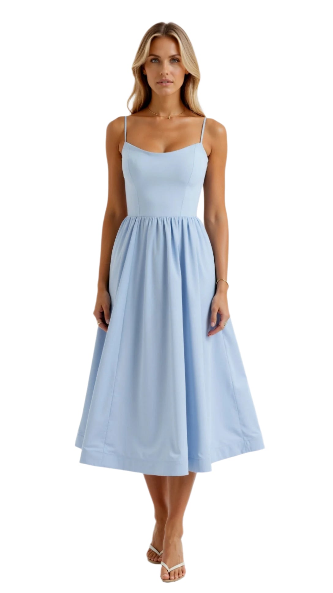 Tamara – Midikleid – Elegant Fließend für Sommerliche Anlässe