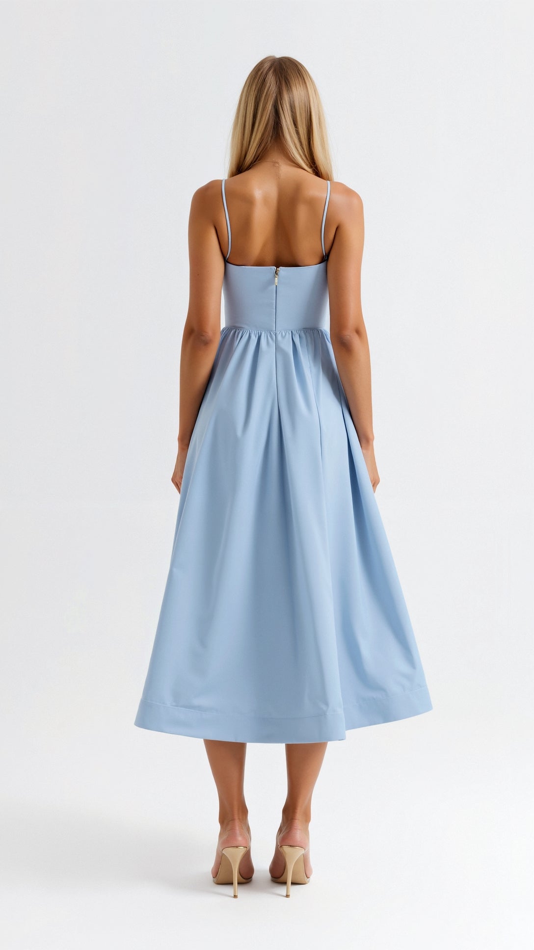 Tamara – Midikleid – Elegant Fließend für Sommerliche Anlässe