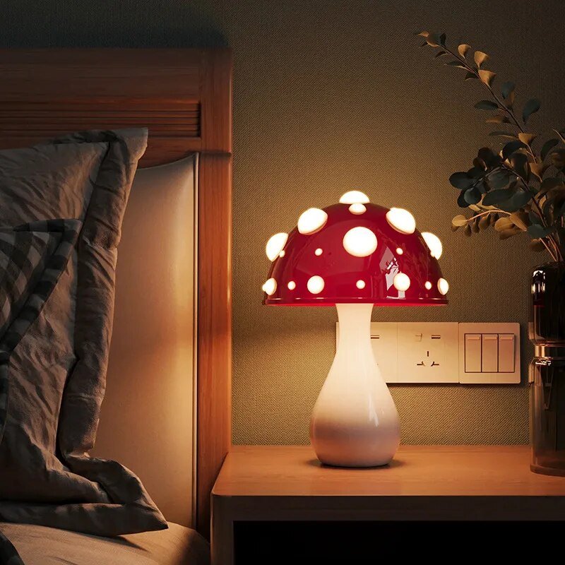 Tischlampe – Dimmbar & Charmant – Warmes LED-Licht für Gemütliche Atmosphäre 1