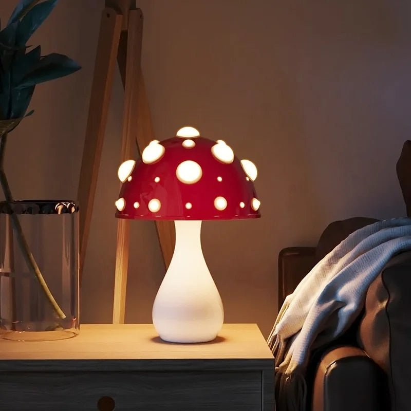 Tischlampe – Dimmbar & Charmant – Warmes LED-Licht für Gemütliche Atmosphäre 4