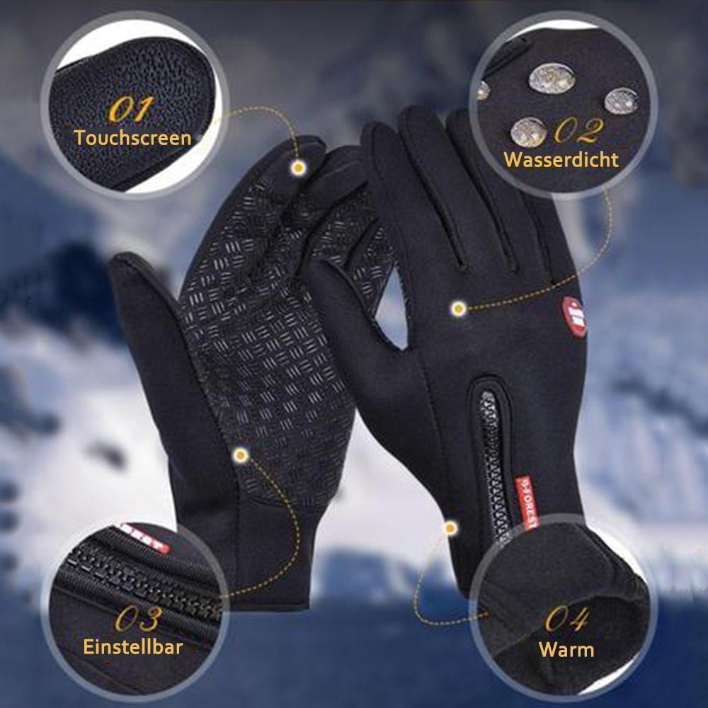 Touchscreen-Handschuhe – Warm & Winddicht – Ideal für Outdoor-Aktivitäten