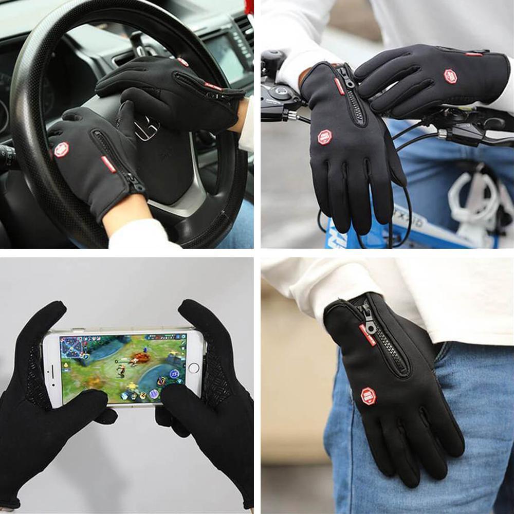 Touchscreen-Handschuhe – Warm & Winddicht – Ideal für Outdoor-Aktivitäten